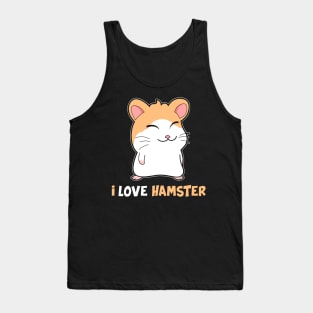 I Love Hamster Tank Top